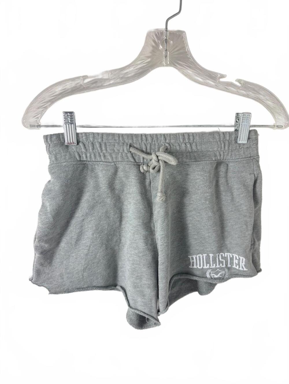 Hollister Women's Gray Ultra High-Rise Drawstring Shorts Size XS